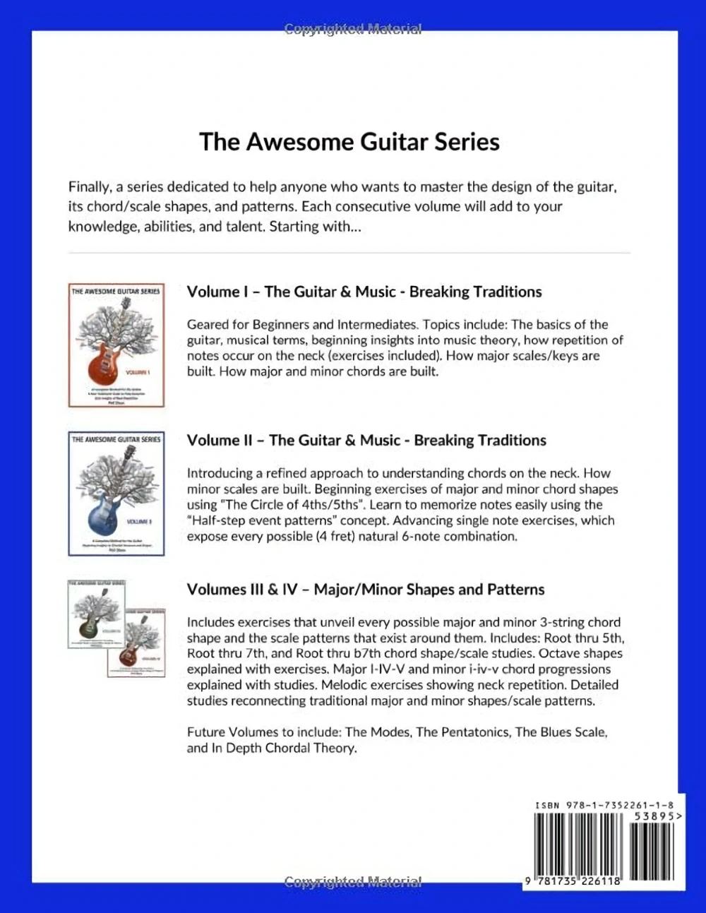 The Awesome Guitar Series: A Complete Method for the Guitar – Volume II: Beginning Insights to Chordal Structure and Shapes